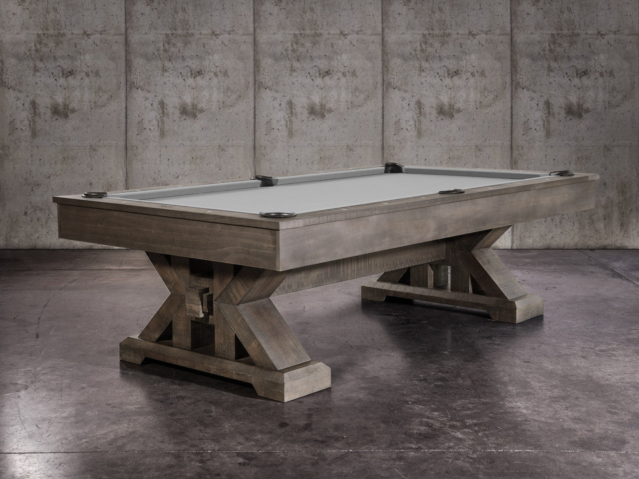 Nixon Jasper Slate Pool Table | Weathered Slate Finish | Dining Top Option