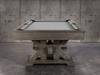 Nixon Jasper Slate Pool Table | Weathered Slate Finish | Dining Top Option