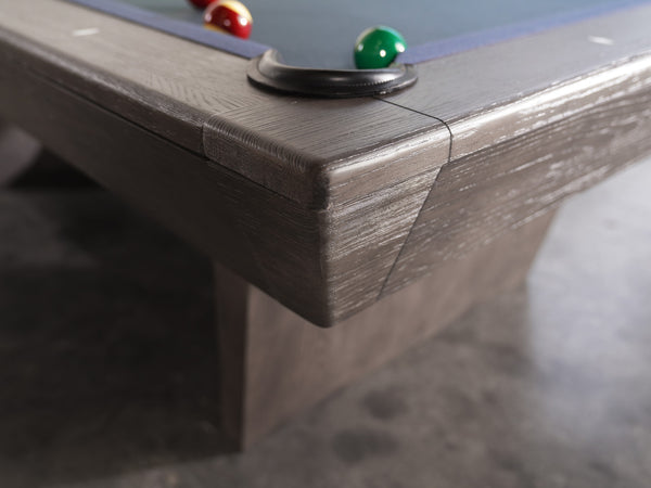 Nixon Kai Slate Pool Table | Grayson Grey Finish | Dining Top Option