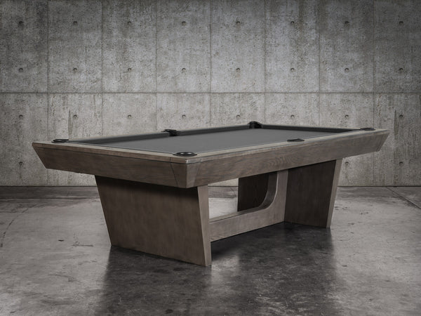 Nixon Kai Slate Pool Table | Grayson Grey Finish | Dining Top Option