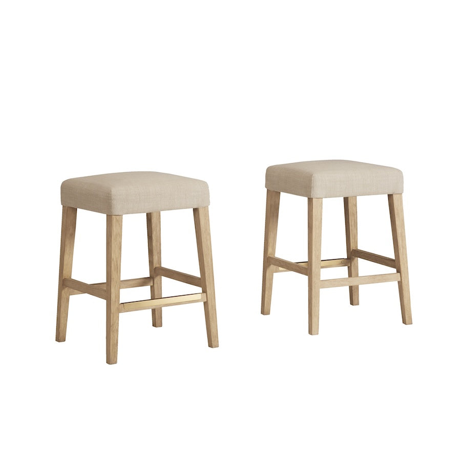 Two Port Royal backless stool by American Heritage.