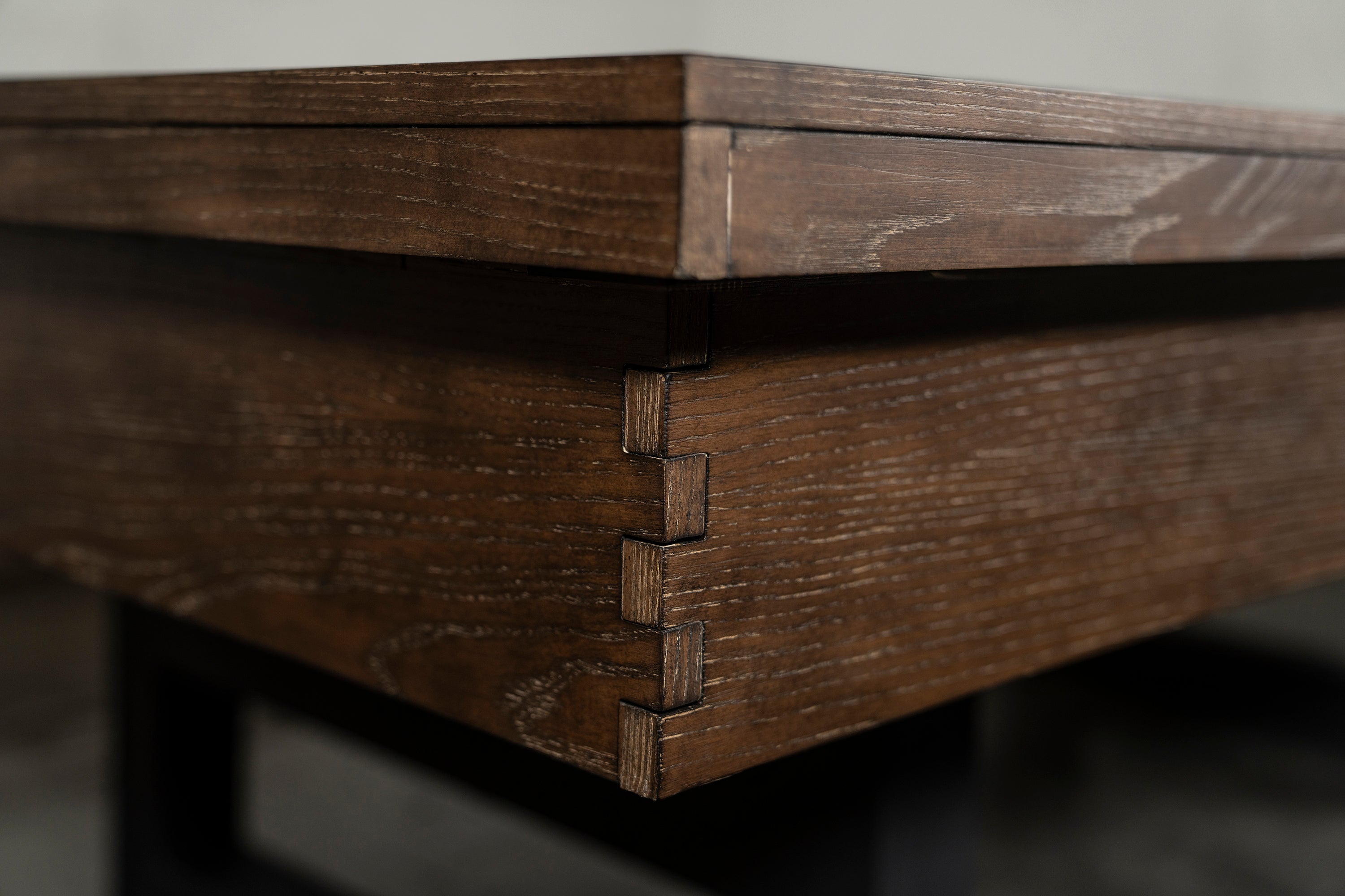 Nixon Hunter Slate Pool Table | Brushed Walnut Finish with Wood Legs | Dining Top Option