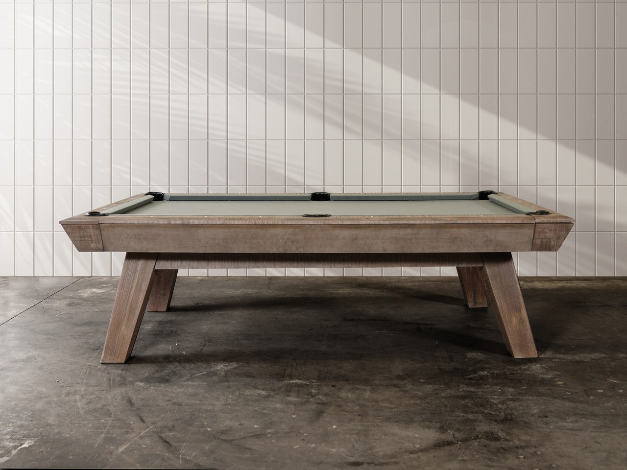 Nixon Desyn Slate Pool Table | Antique Finish | Dining Top Option