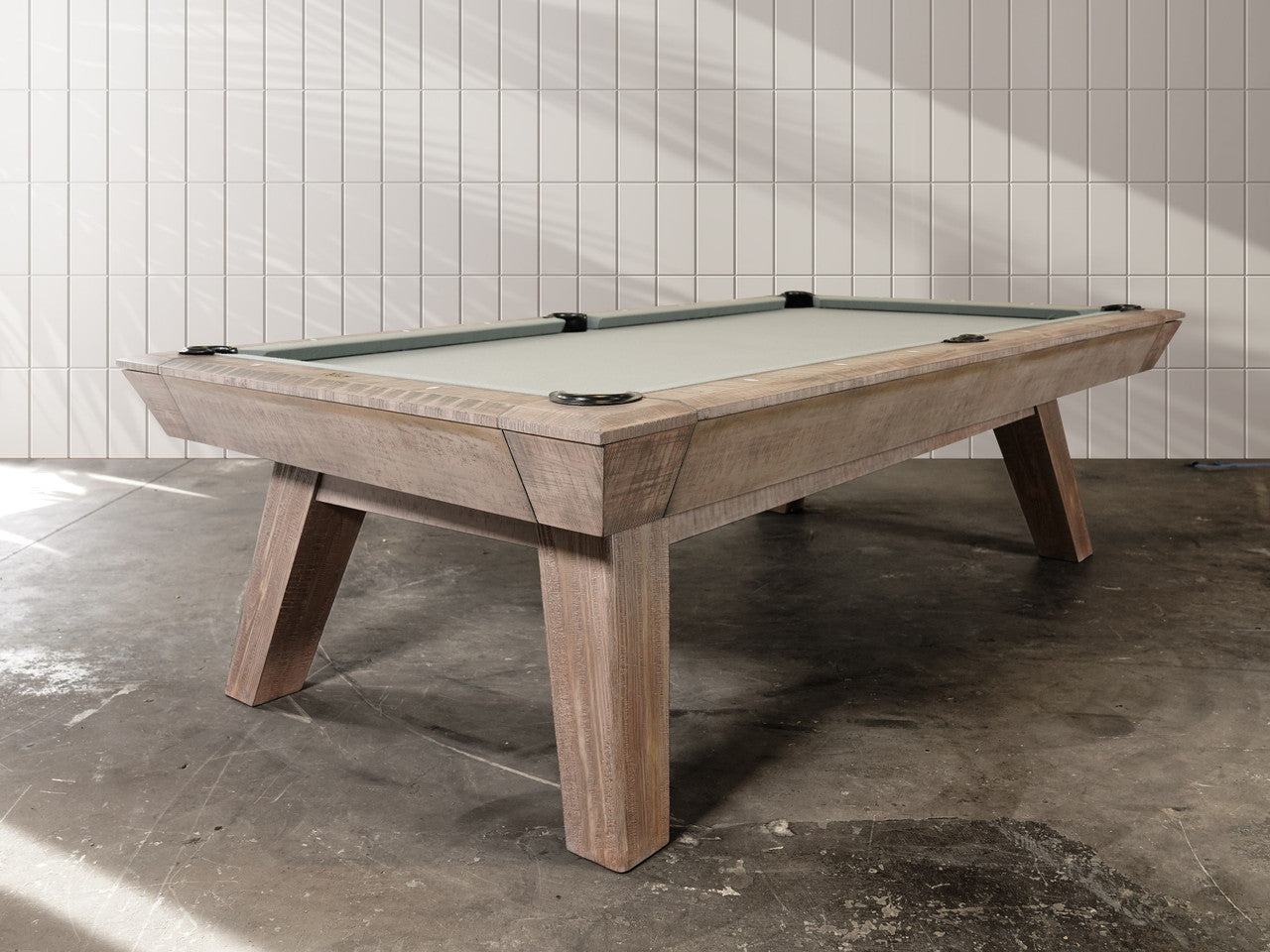 Nixon Desyn Slate Pool Table | Antique Finish | Dining Top Option
