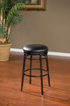 The Silvano stool in a Black metal finish by American Heritage.