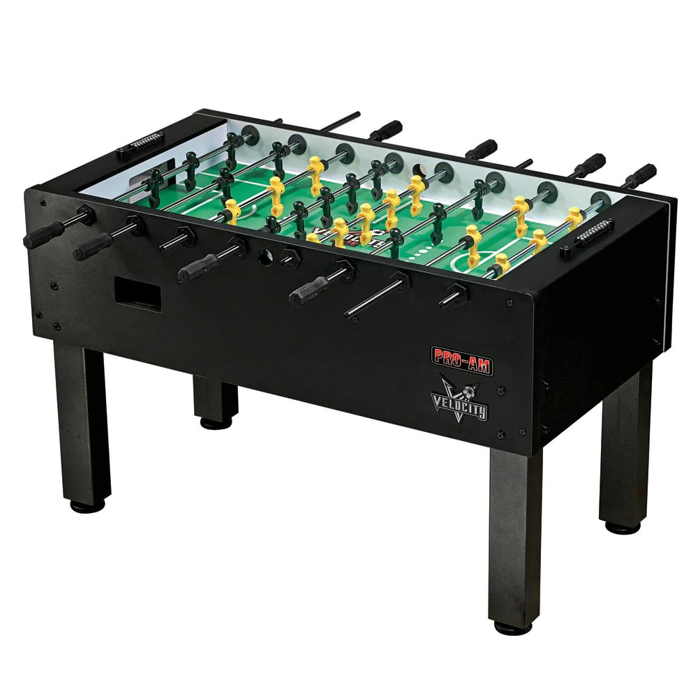 Velocity Pro Am foosball table by American Heritage - 3 goalie.