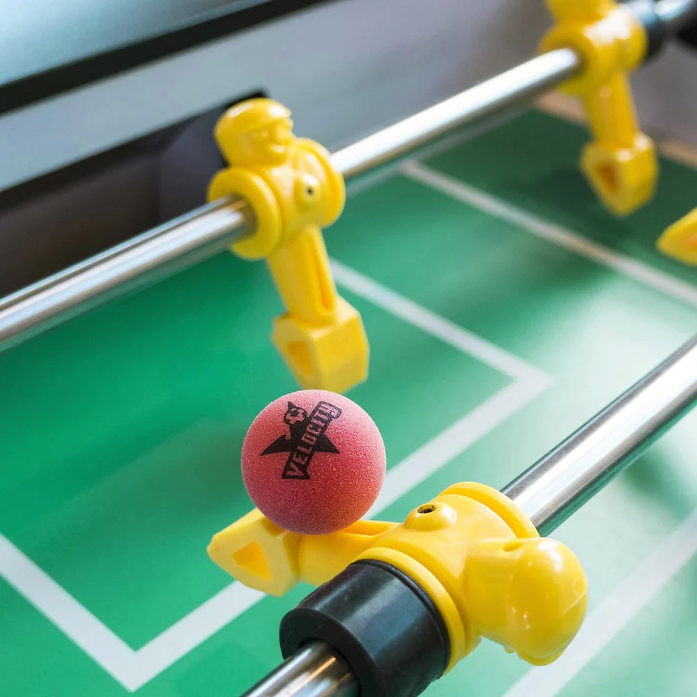 Velocity Pro Am foosball table by American Heritage - closeup.
