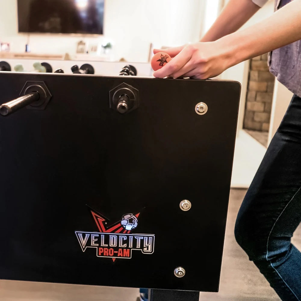 The American Heritage Velocity Pro Am foosball table.