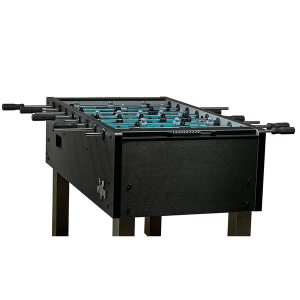 American Heritage Velocity foosball table with Black finish.