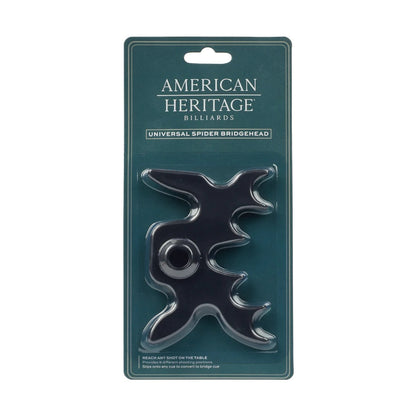 Universal spider bridgehead - mechanical bridge for billiards designed by American Heritage.