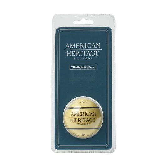 American Heritage billiards training cue ball.