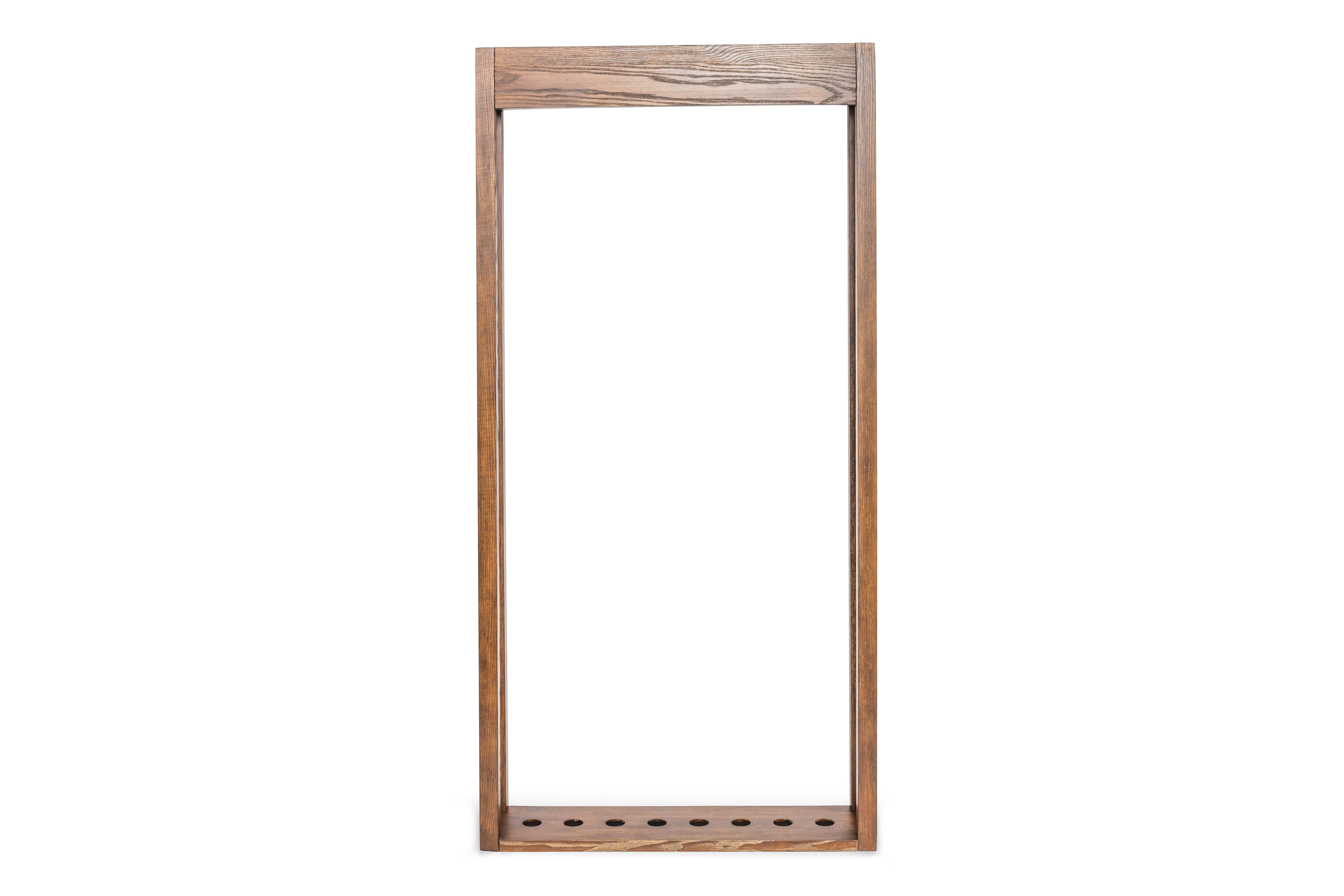 Bryant Wall Rack in Brushed Walnut Finish | Nixon Billiards