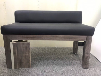 Pool Table Bench with Back | Nixon Billiards