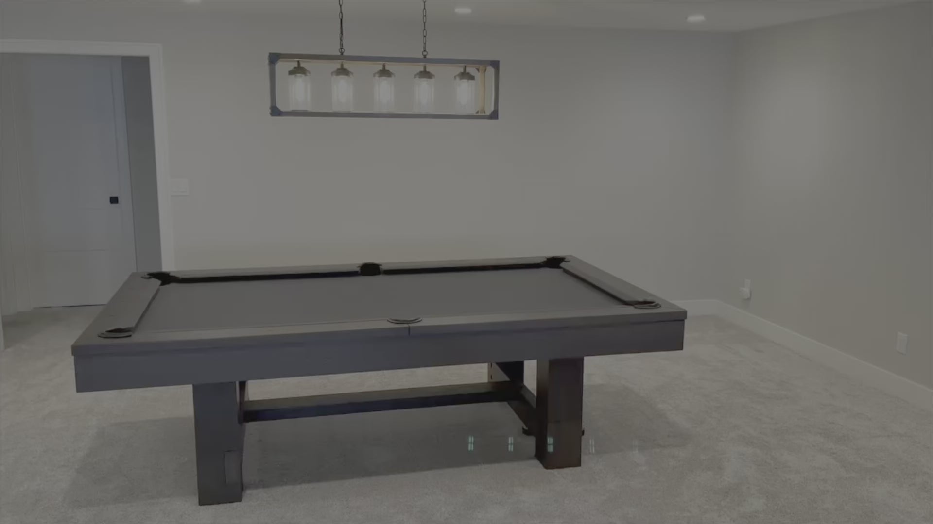 Isabella Dakota Slate Billiard Table In Charcoal |  Includes Premium Accessory Kit | Optional Dining Top