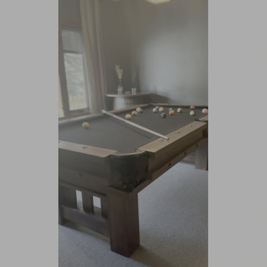 Best viking industries Barnwood Cheyenne Billiard Table customer video review