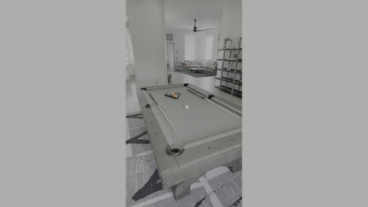 Georgia Slate Pool Table in Grayson Grey Finish | Nixon Billiards