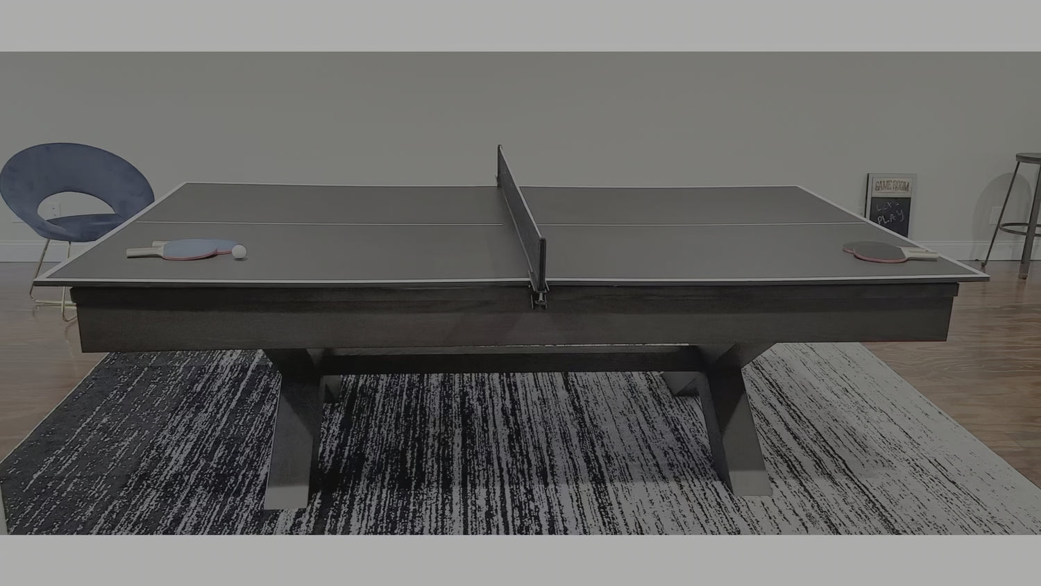 Two-Piece Pool Table Ping-Pong Top | Isabella Furniture