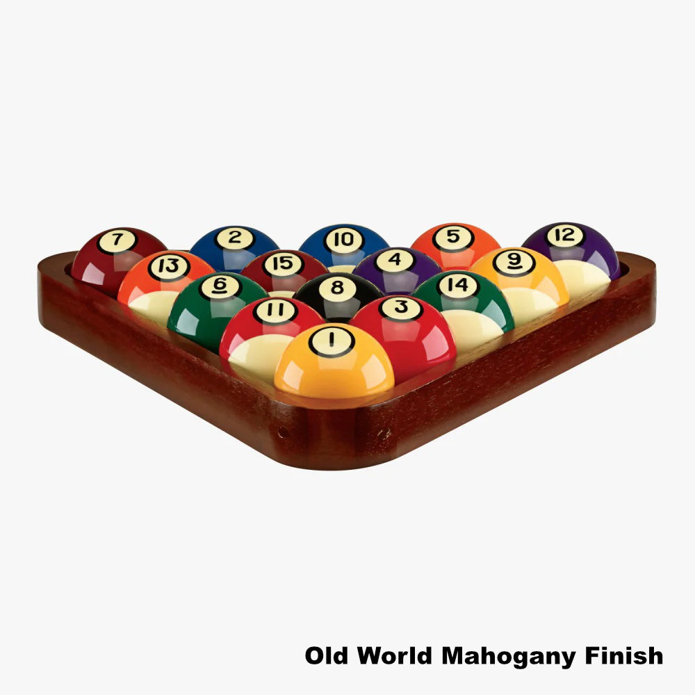 American Heritage 8-ball rack in Old World Mahogany.