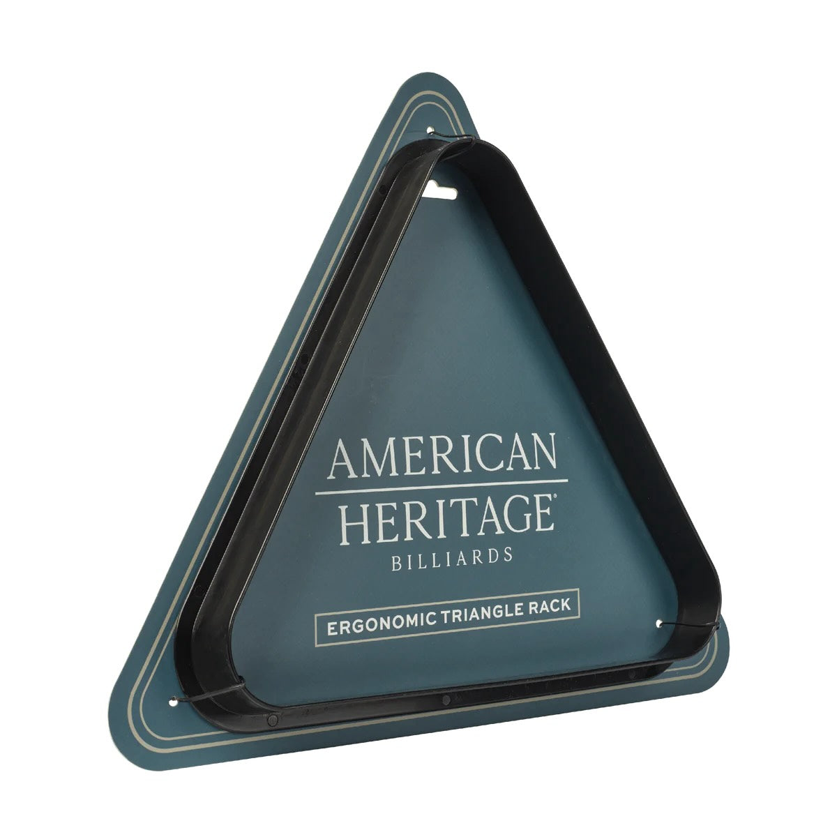 Billiard triangle ball rack by American Heritage.