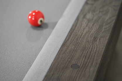 Isabella Dakota Slate Billiard Table In Charcoal |  Includes Premium Accessory Kit | Optional Dining Top