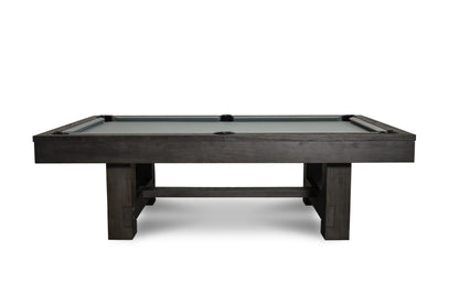 Isabella Dakota Slate Billiard Table In Charcoal |  Includes Premium Accessory Kit | Optional Dining Top