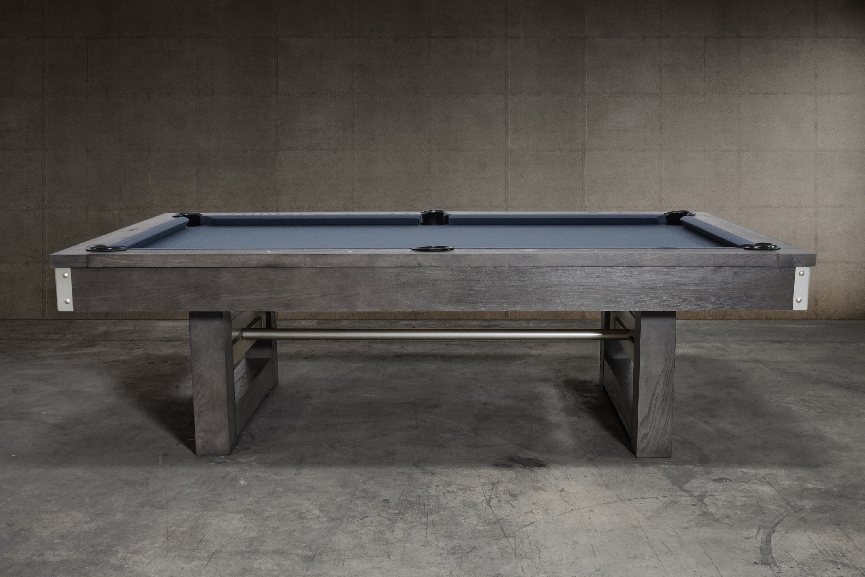 Nixon Billiards Bryant Slate Pool Table in Grayson Grey Finish