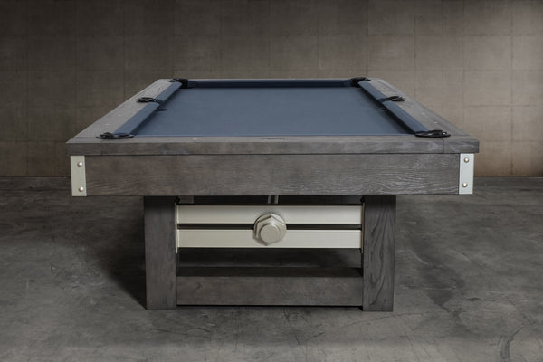 Nixon Billiards Bryant Slate Pool Table in Grayson Grey Finish