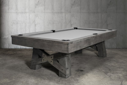 Georgia Slate Pool Table in Grayson Grey Finish | Nixon Billiards