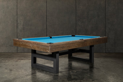 Isabella Chino Slate Pool Table in Brownwash | Includes Premium Accessory Kit | Optional Dining Top