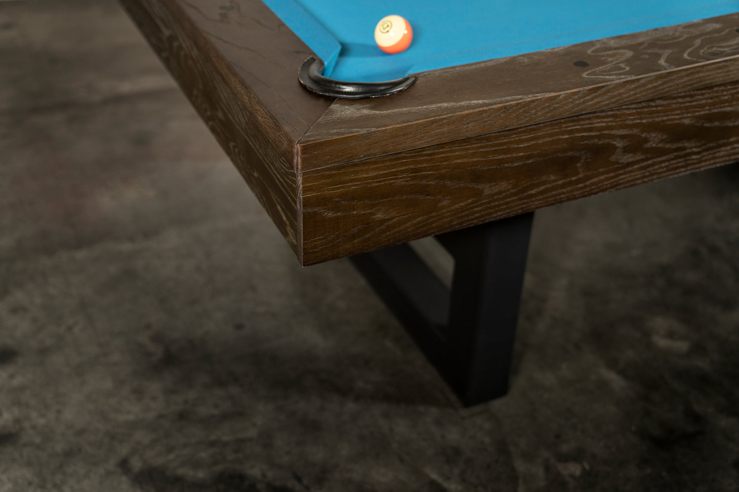 Isabella Chino Slate Pool Table in Brownwash | Includes Premium Accessory Kit | Optional Dining Top