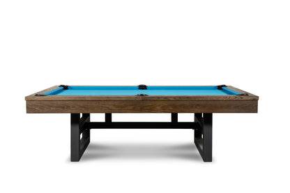 Isabella Chino Slate Pool Table in Brownwash | Includes Premium Accessory Kit | Optional Dining Top