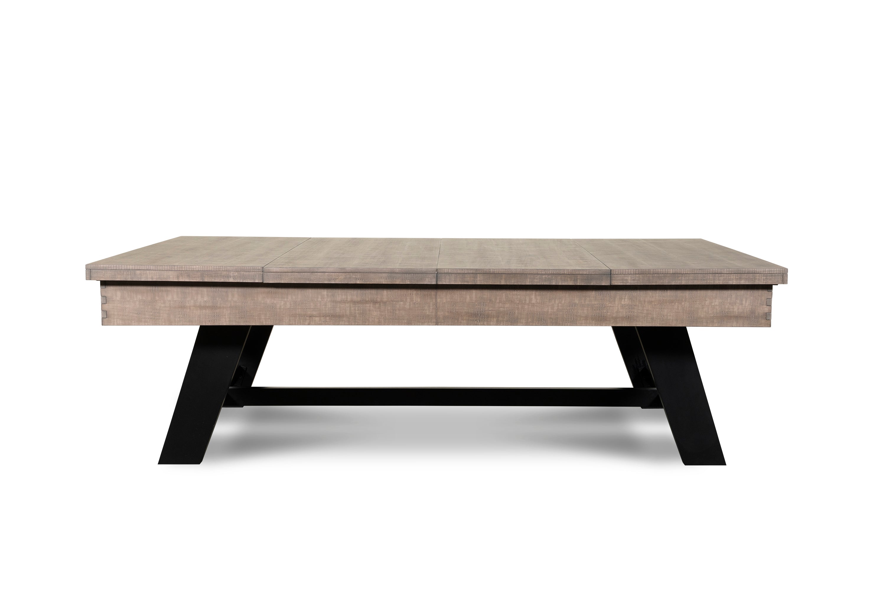 Nixon Hunter Slate Pool Table | Antique Finish with Metal Legs | Dining Top Option