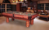 Viking Industries Red Cedar Billiard Table with FREE Red Cedar Triangle - The Family Game Room